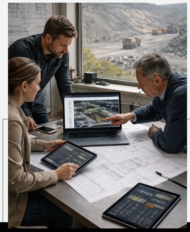 Разработка и внедрение систем для горнодобычи в Лабинске