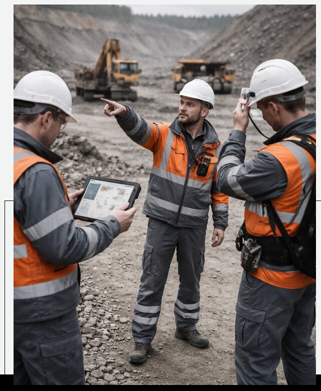 Система контроля персонала для горнодобывающей отрасли в Лабинске