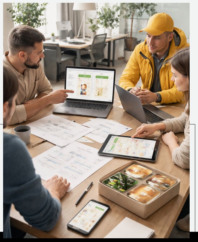 Разработка агрегатора доставки еды в Лабинске от 16086 р., АвикейЛбк