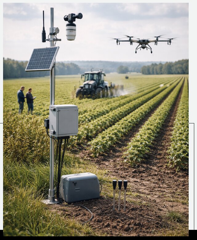 Разработка IoT мониторинга полей в Лабинске от 9115 р. | АвикейЛбк